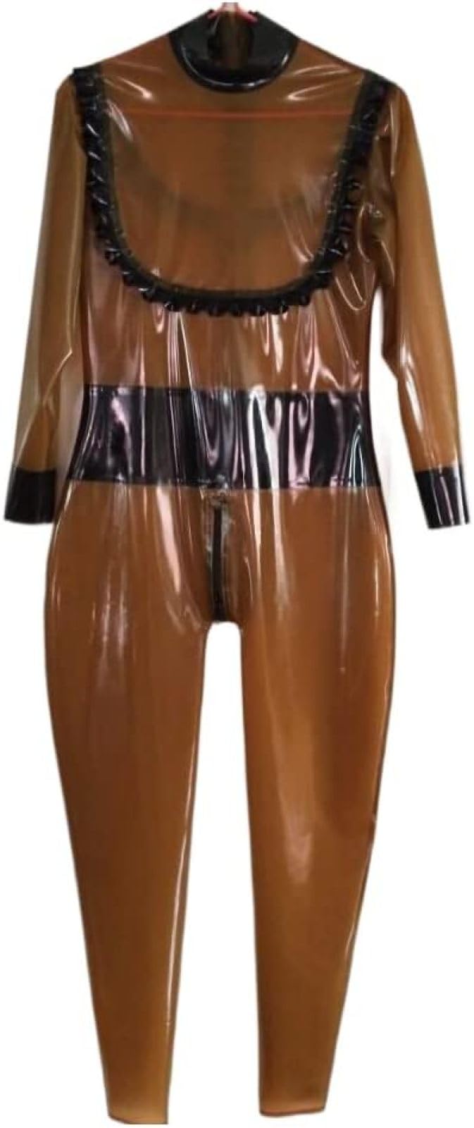 Amazon.co.jp: ラテックス 100% ラバーキャットスーツブラウン